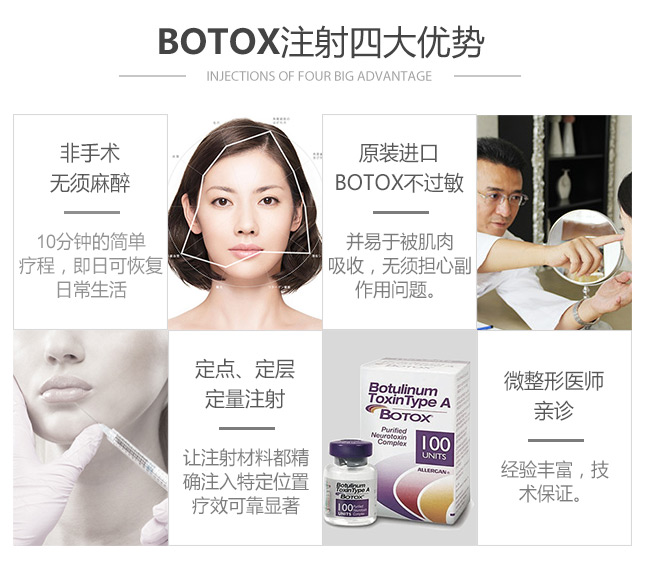 注射瘦脸注射除皱的优点