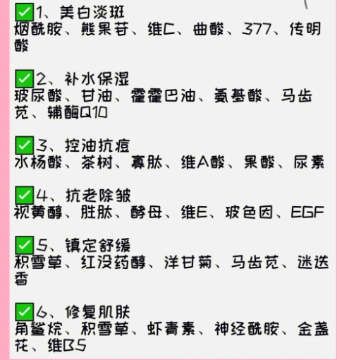 纯干货！教你看懂护肤品成分表